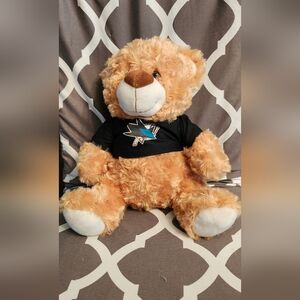 San Jose Sharks 10"‎ Plush 2l021 Brown Bear